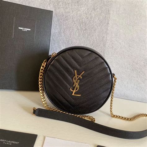 vinyl round camera bag ysl|YSL camera bag size.